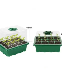 Versatile 6-Hole & 12-Hole High-Breathable Seedling Box Set – Perfect for Gardening Enthusiasts