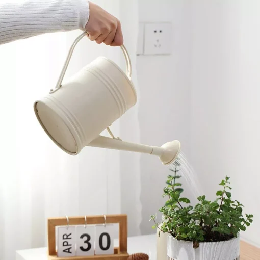 Efficient 2L Long-Spout Watering Can for Indoor and Outdoor Plants