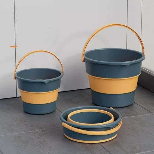 Multi-Purpose Collapsible Silicone Bucket