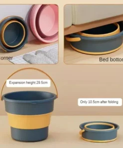 Multi-Purpose Collapsible Silicone Bucket