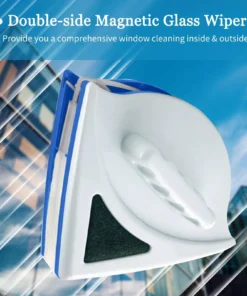 Magnetic Double-Sided Window Cleaner, 3-8mm Glass Wiper Surface Cleaning Tool