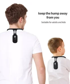 Real-Time Smart Posture Corrector – Ergonomic Back and Neck Support for Adults and Kids