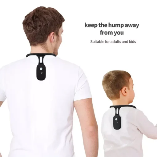 Real-Time Smart Posture Corrector – Ergonomic Back and Neck Support for Adults and Kids