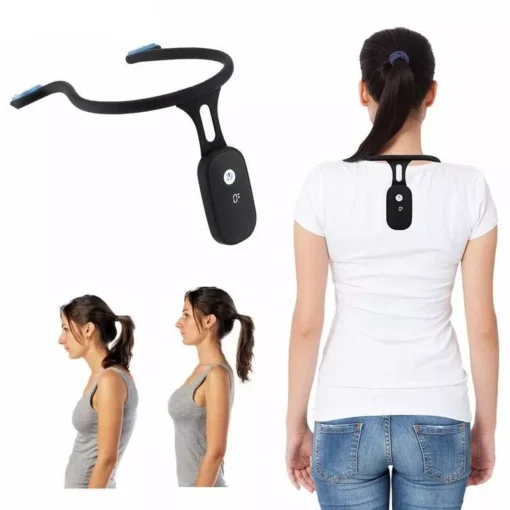 Real-Time Smart Posture Corrector – Ergonomic Back and Neck Support for Adults and Kids