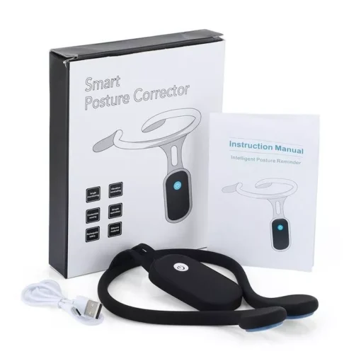 Real-Time Smart Posture Corrector – Ergonomic Back and Neck Support for Adults and Kids