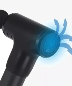 Portable Deep Muscle Relaxation Massage Gun with 4 Heads & 5 Intensity Gears