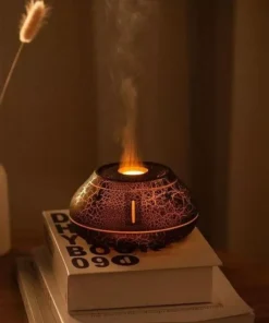 Multifunctional Lava Flame Ultrasonic Humidifier and Aroma Diffuser