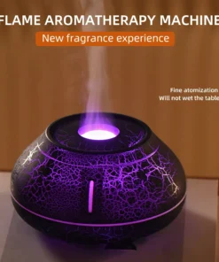Multifunctional Lava Flame Ultrasonic Humidifier and Aroma Diffuser