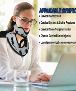 Adjustable Orthopedic Cervical Collar – Neck Support & Pain Relief Brace