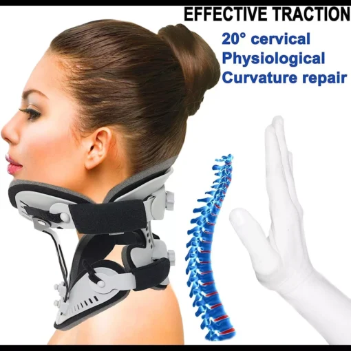 Adjustable Orthopedic Cervical Collar – Neck Support & Pain Relief Brace