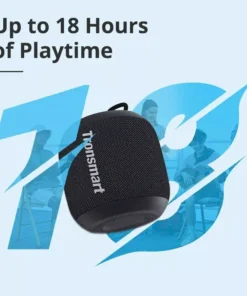 Compact Portable T7 Mini Speaker: TWS, Bluetooth 5.3, Balanced Bass, IPX7 Waterproof; Perfect for Outdoor Use