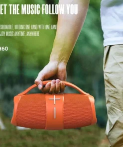 HOPESTAR H60: 40W Powerful Portable Boombox with Bluetooth Subwoofer and MP3 Player