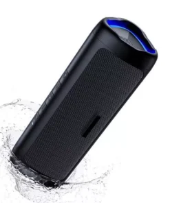 Portable Bluetooth Speaker with IPX5 Waterproof Rating, 24H Playtime, and TWS Pairing
