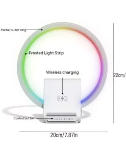 15W Dazzle Color Bluetooth Speaker with Wireless Charging