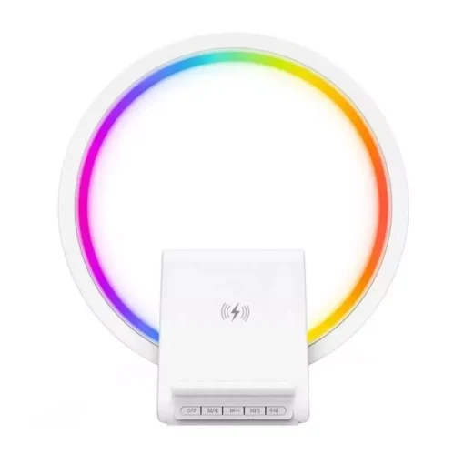 15W Dazzle Color Bluetooth Speaker with Wireless Charging