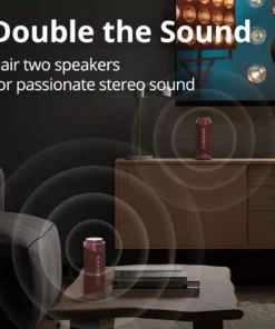 Portable 360° Surround Sound Bluetooth Speaker