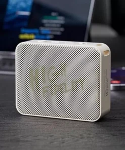 Portable Waterproof Bluetooth Speaker with Enhanced Bass