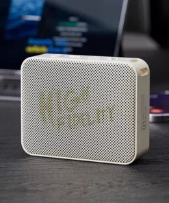 Portable Waterproof Bluetooth Speaker with Enhanced Bass