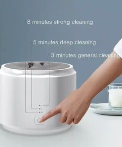 480ML Ultrasonic Jewelry and Lens Cleaner with 42KHz Transducer