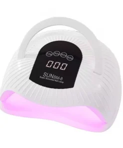 UV LED Nail Dryer Lamp 143W – 72 Beads, Quick Gel Polish Curing with Smart Sensor