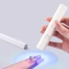 Compact UV LED Nail Dryer – Portable Mini Nail Lamp with USB Charging