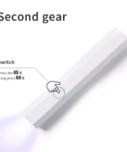 Compact UV LED Nail Dryer – Portable Mini Nail Lamp with USB Charging
