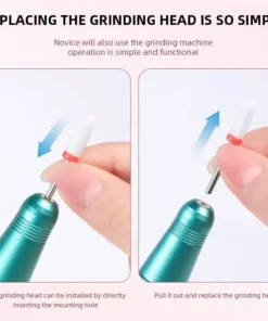Wireless 35000RPM USB Nail Drill Pen: Portable Rechargeable Manicure & Pedicure Tool
