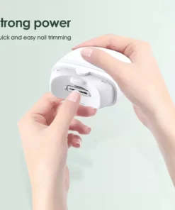 Rechargeable LED Nail Trimmer & Manicure Set – Automatic, Safe, and Portable Nail Care