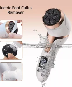 Rechargeable Electric Foot Callus Remover: Portable Pedicure Tool for Smooth Feet
