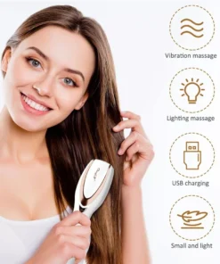 Electric Phototherapy Scalp Massager: Hair Loss Prevention & Blood Circulation Boost
