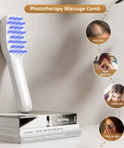 Electric Phototherapy Scalp Massager: Hair Loss Prevention & Blood Circulation Boost
