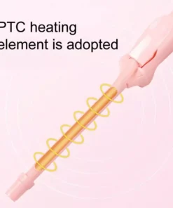 9MM Wool Curls Ceramic Hair Curler – Quick Heating & Safe Hairstyling Tool