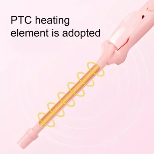 9MM Wool Curls Ceramic Hair Curler – Quick Heating & Safe Hairstyling Tool