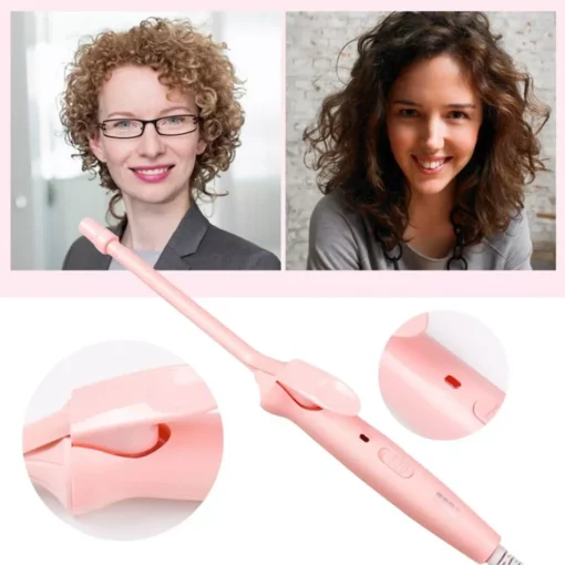 9MM Wool Curls Ceramic Hair Curler – Quick Heating & Safe Hairstyling Tool