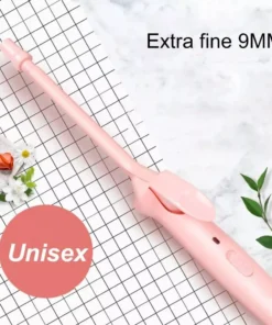 9MM Wool Curls Ceramic Hair Curler – Quick Heating & Safe Hairstyling Tool