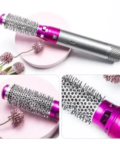 5-in-1 Hot Air Hair Styling Comb: Dry, Curl, and Straighten