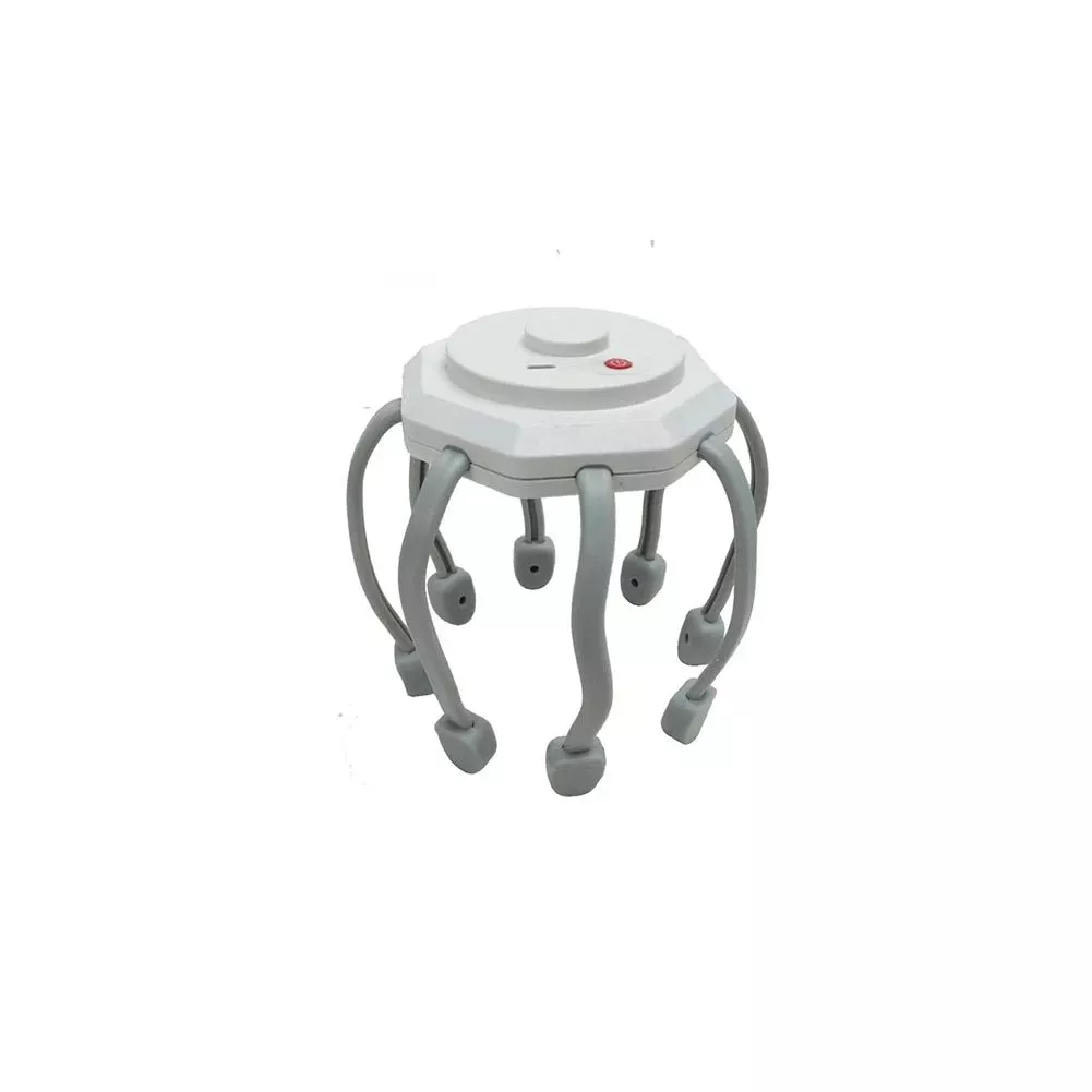 Electric Octopus Claw Scalp Massager for Stress Relief & Hair Stimulation