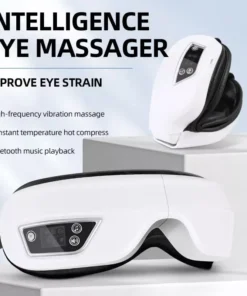 Rechargeable Smart Eye Massager with Heat, Vibration & Music