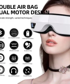 Rechargeable Smart Eye Massager with Heat, Vibration & Music