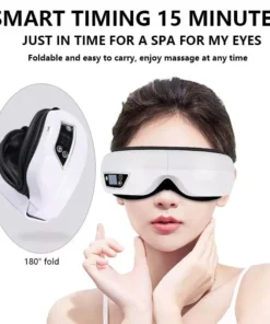 Rechargeable Smart Eye Massager with Heat, Vibration & Music