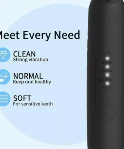 Ultrasonic LED Oral Care Kit: Electric Irrigator, Tartar Remover & Whitener