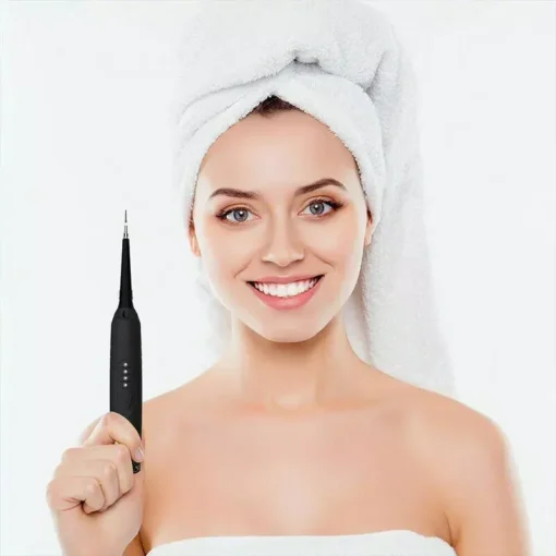 Ultrasonic LED Oral Care Kit: Electric Irrigator, Tartar Remover & Whitener