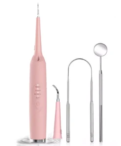 Ultrasonic LED Oral Care Kit: Electric Irrigator, Tartar Remover & Whitener