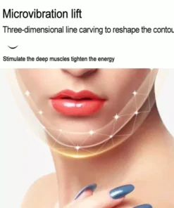 Face & Neck Lifting Vibratory Beauty Device: Anti-Wrinkle & Skin Rejuvenation Massager