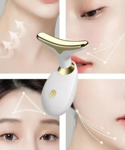 Face & Neck Lifting Vibratory Beauty Device: Anti-Wrinkle & Skin Rejuvenation Massager
