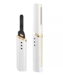 3-Gear Adjustable Heated Eyelash Curler: Portable & Anti-Scald