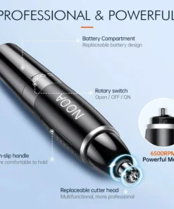4-IN-1 Electric Nose & Ear Hair Trimmer for Men