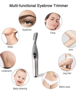 Electric Eyebrow Precision Trimmer: Unisex Beauty Tool