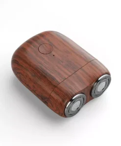 Portable Double Head Electric Shaver with IPX7 Waterproof & Fast Charging