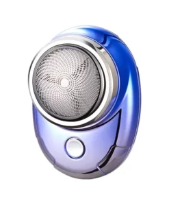 Portable Mini Electric Shaver for Men with Triple Blade – Rechargeable, Washable & Cordless